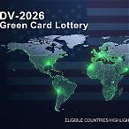 what countries are eligible for green card lottery